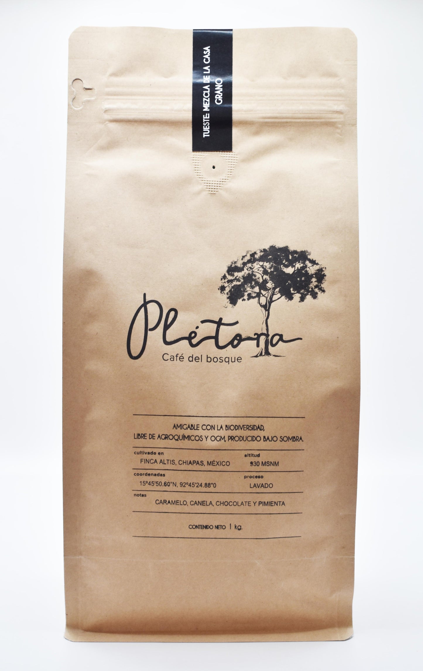 Roasted coffee