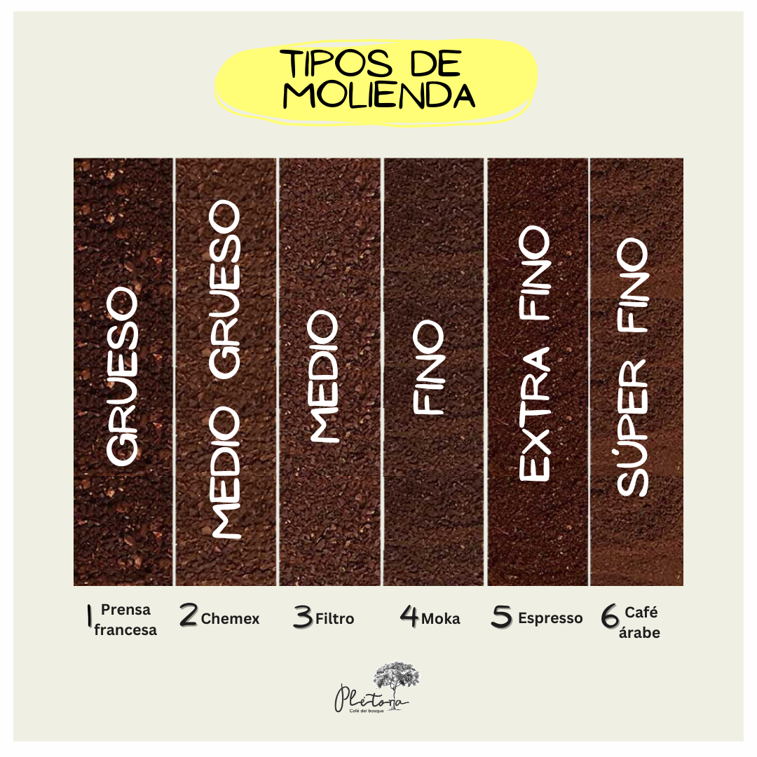 Café tostado y molido