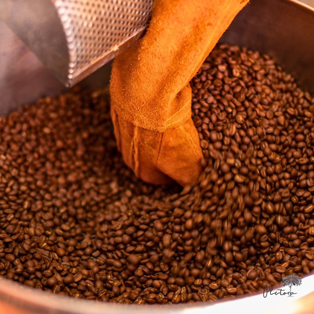 Café tostado en grano